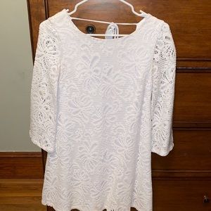 Lily Pulitzer crochet dress